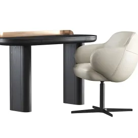 Writing desk miniforms jumbo chair cattelan